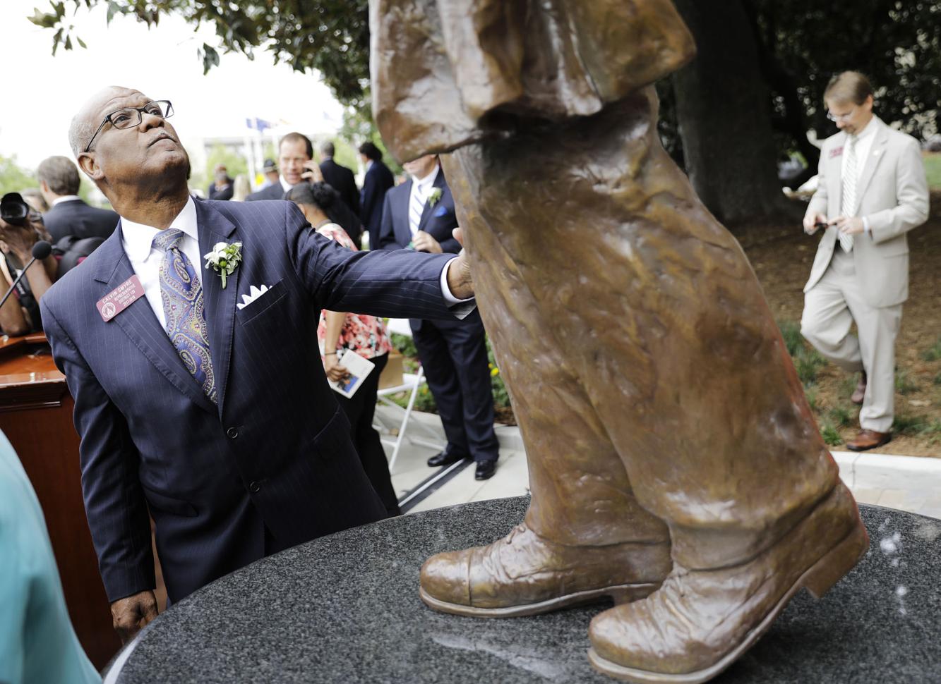 Photos Statue of Martin Luther King Jr. unveiled in his hometown