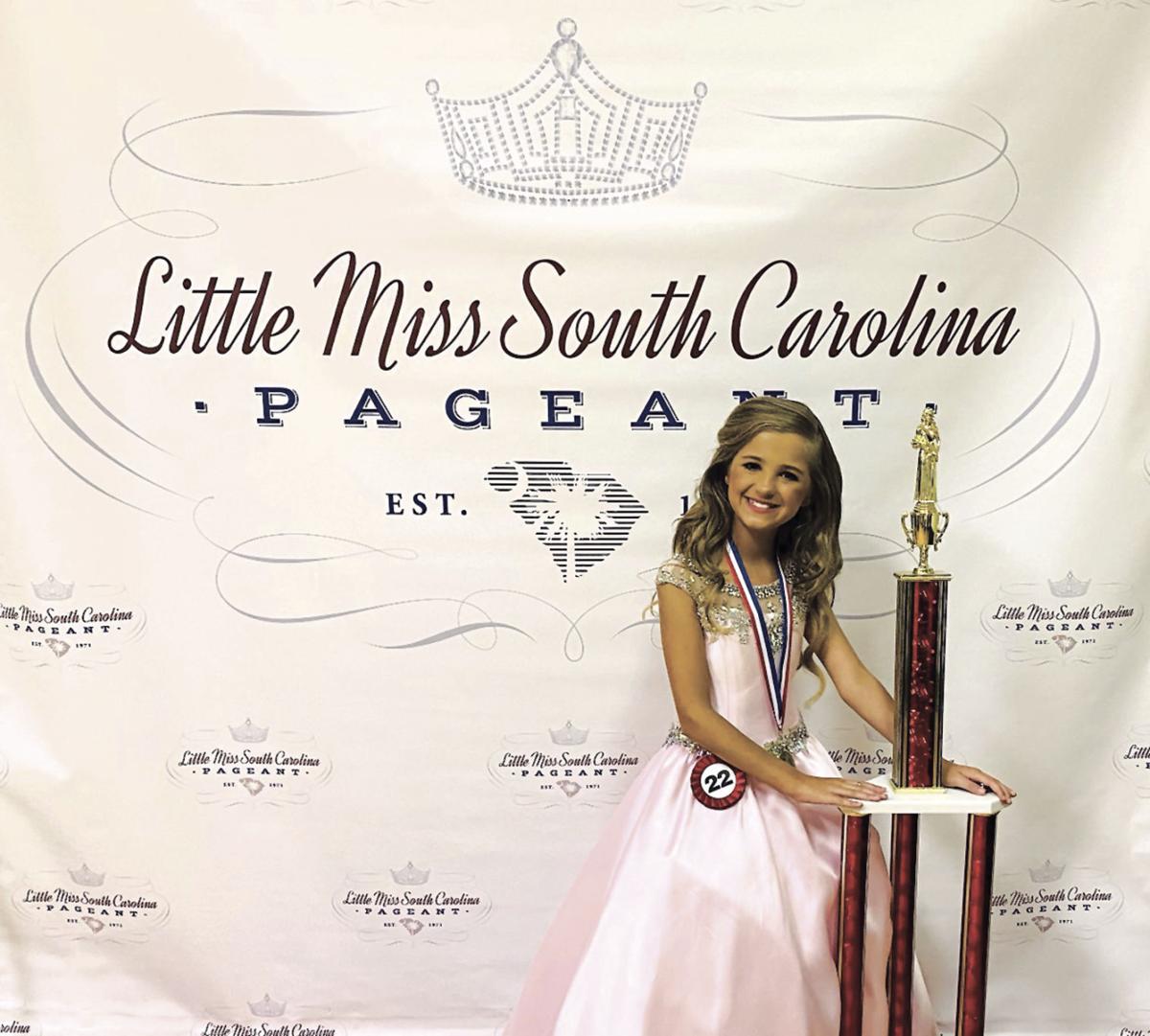 Judy places in Little Miss S.C. Pageant