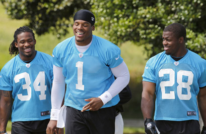 Cam Newton, Jonathan Stewart return to practice for Panthers