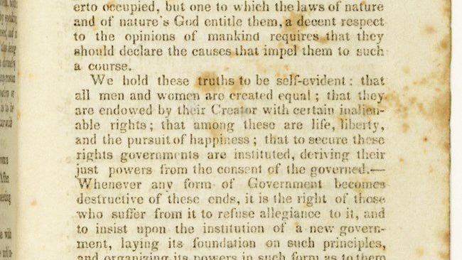 Declaration of Sentiments: A clarion call | Special Sections | thetandd.com