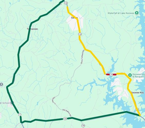 SCDOT to close Stamp Creek Road Bridge over Stamp Creek in Oconee County