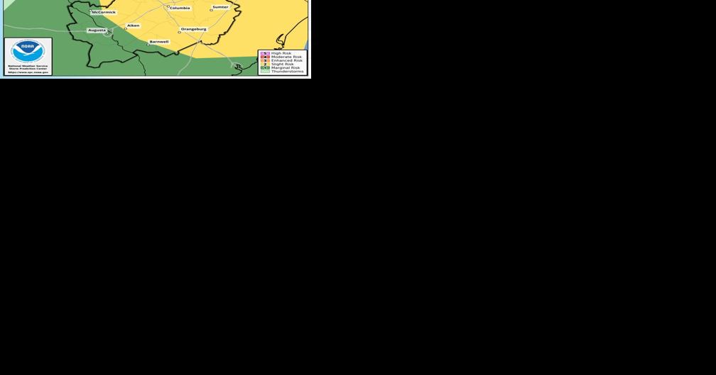 Severe thunderstorms possible for Orangeburg, surrounding region - Vimarsana News
