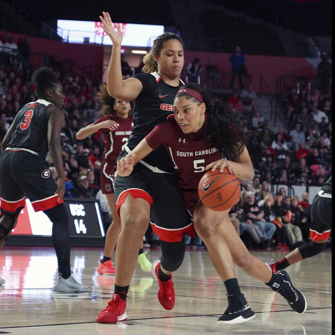 Carolina Women No 1 Gamecock Women Extend Streak Roll Past