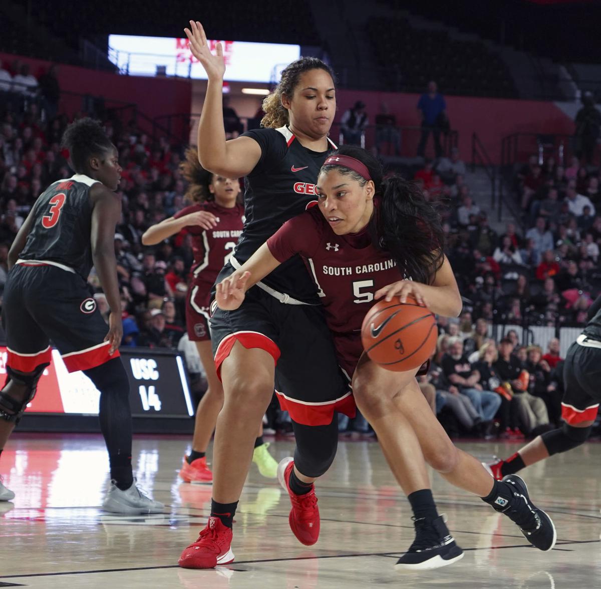 Carolina Women No 1 Gamecock Women Extend Streak Roll Past