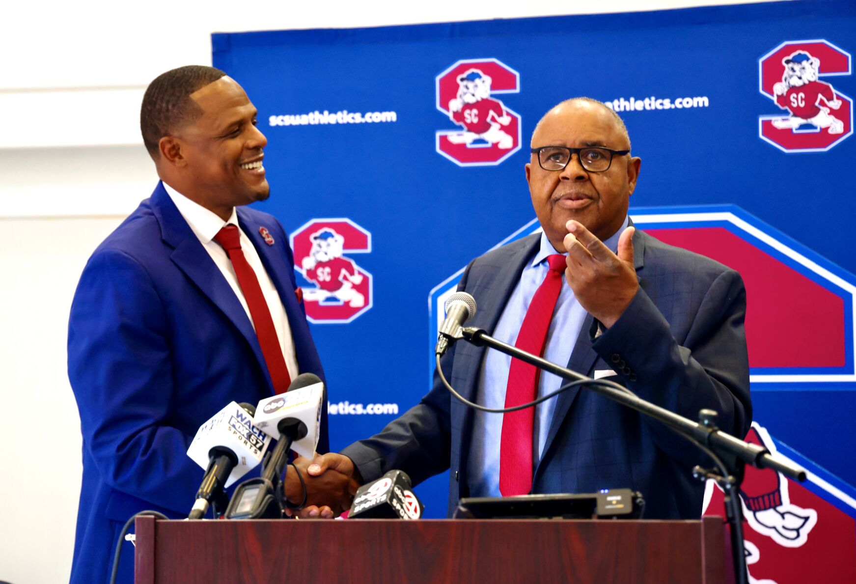 SC State Introduces New Coach Chennis Berry