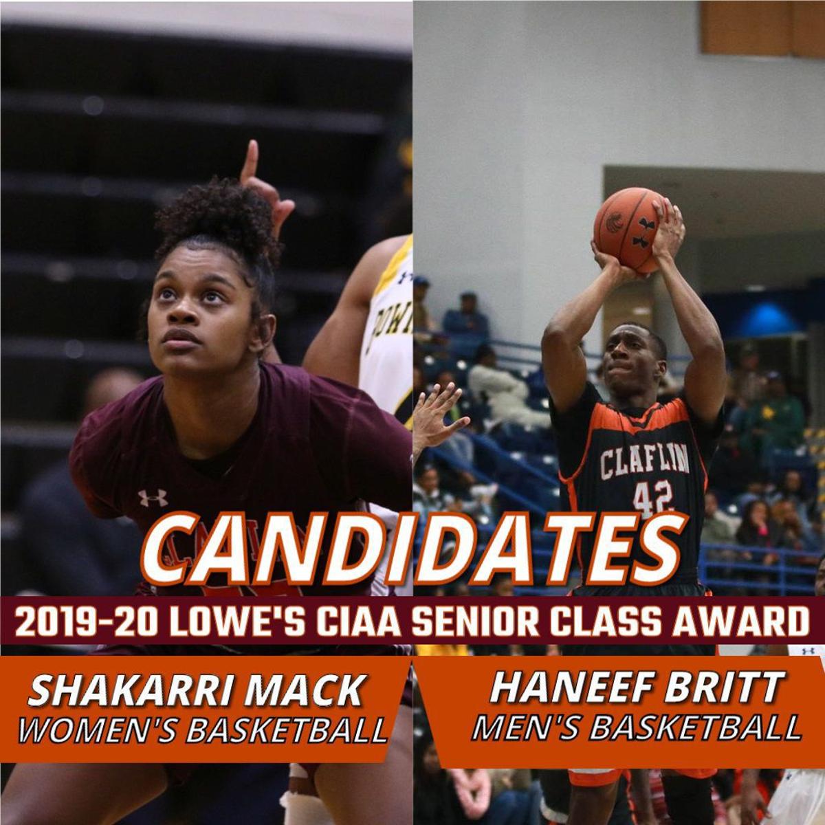 Claflin Hoops Players Candidates For Lowe S Ciaa Senior Class