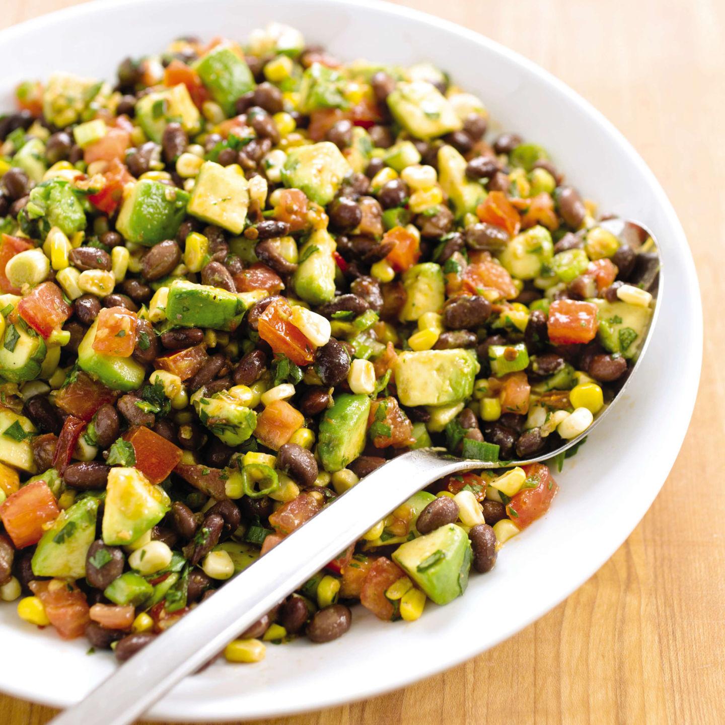 Try This Light Summertime Bean Salad With Corn And Avocado Food