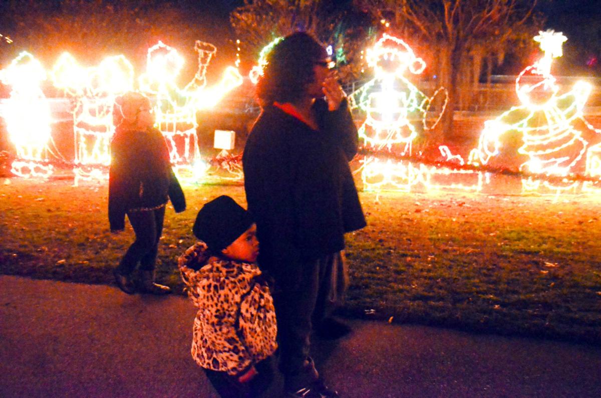 Edisto Memorial Gardens come alive with lights