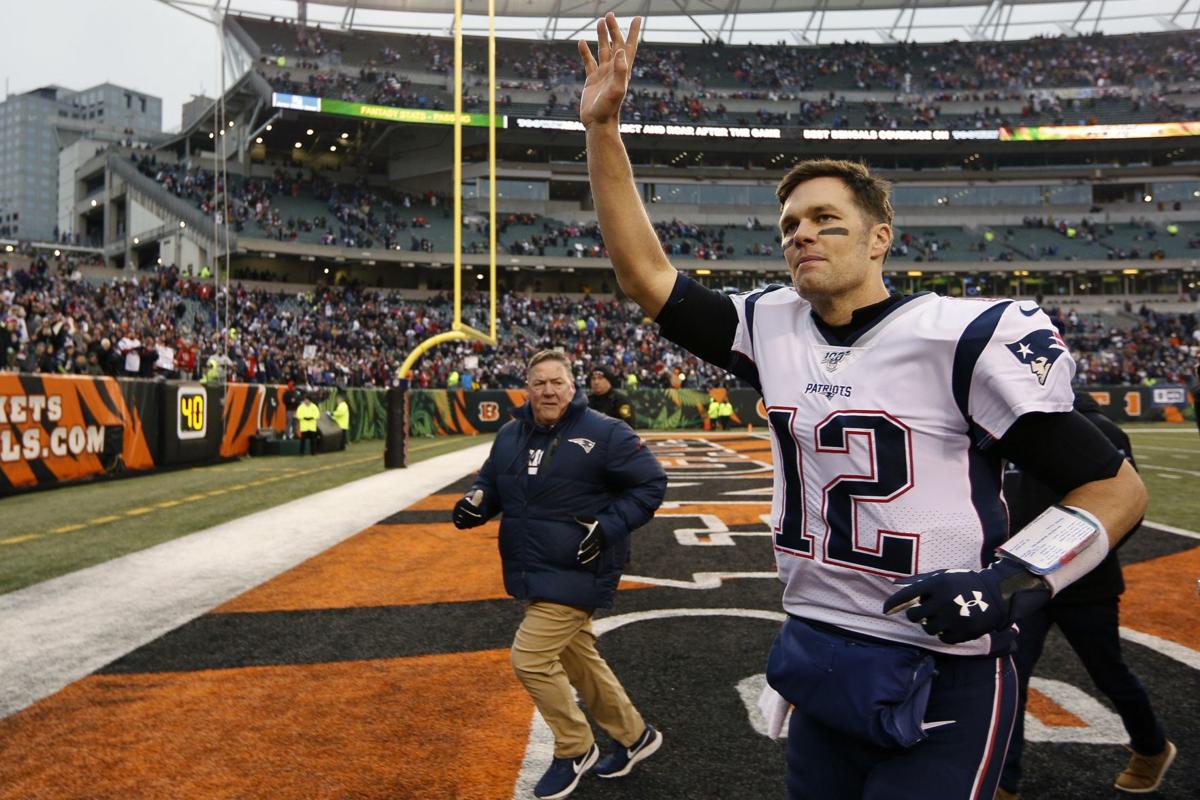 Patriots Brady Football