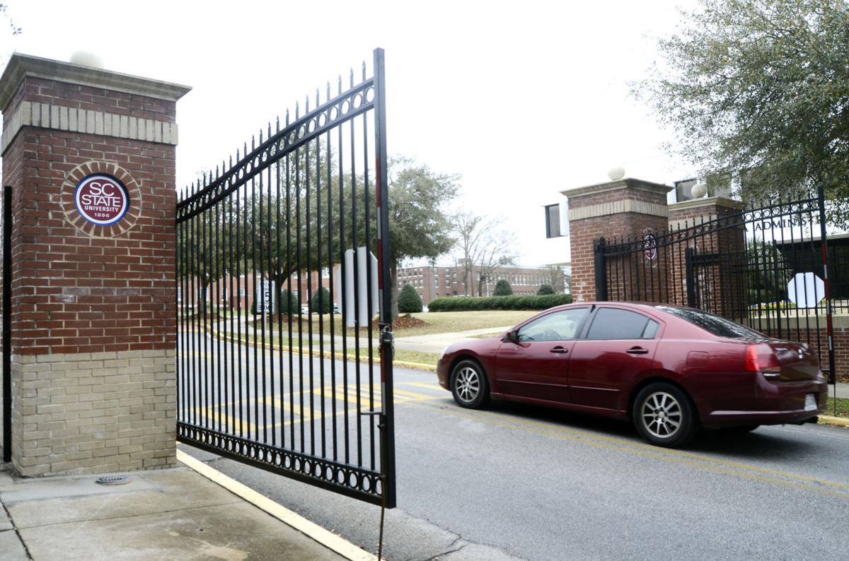 SCSU entrance LIBRARY