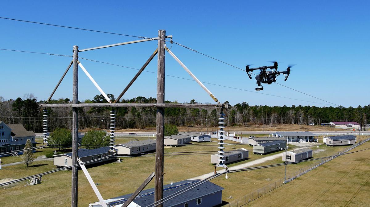 Santee Cooper drone