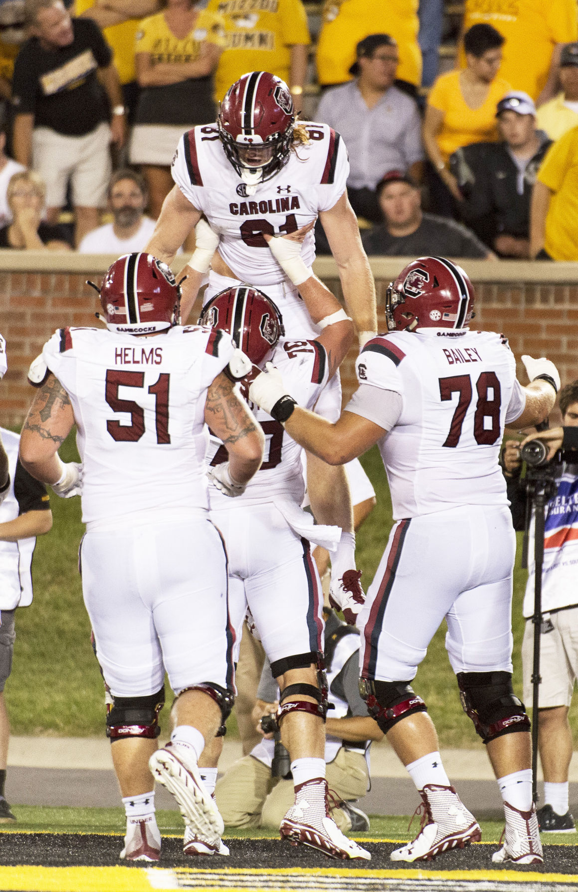 South Carolina Missouri Football