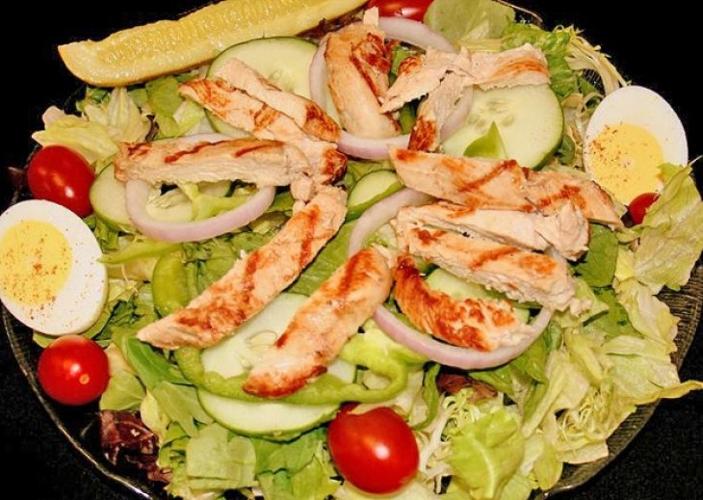 Variety of Fresh Handmade Salads