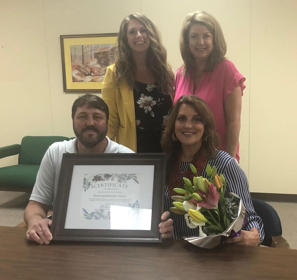 Orangeburg County Council on Aging honors owners of hospice