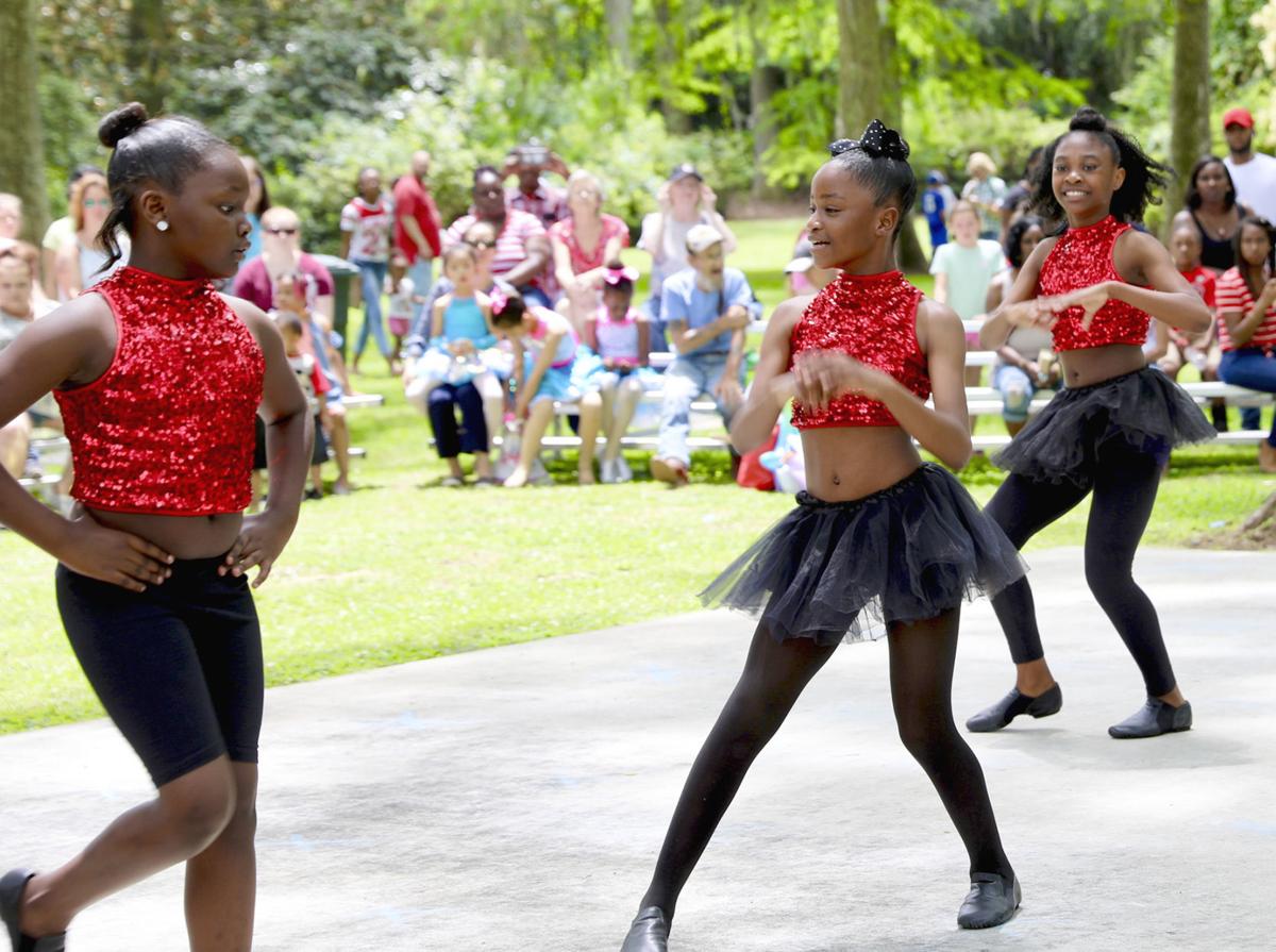 to the Garden Stage! Festival of Roses scene of first local