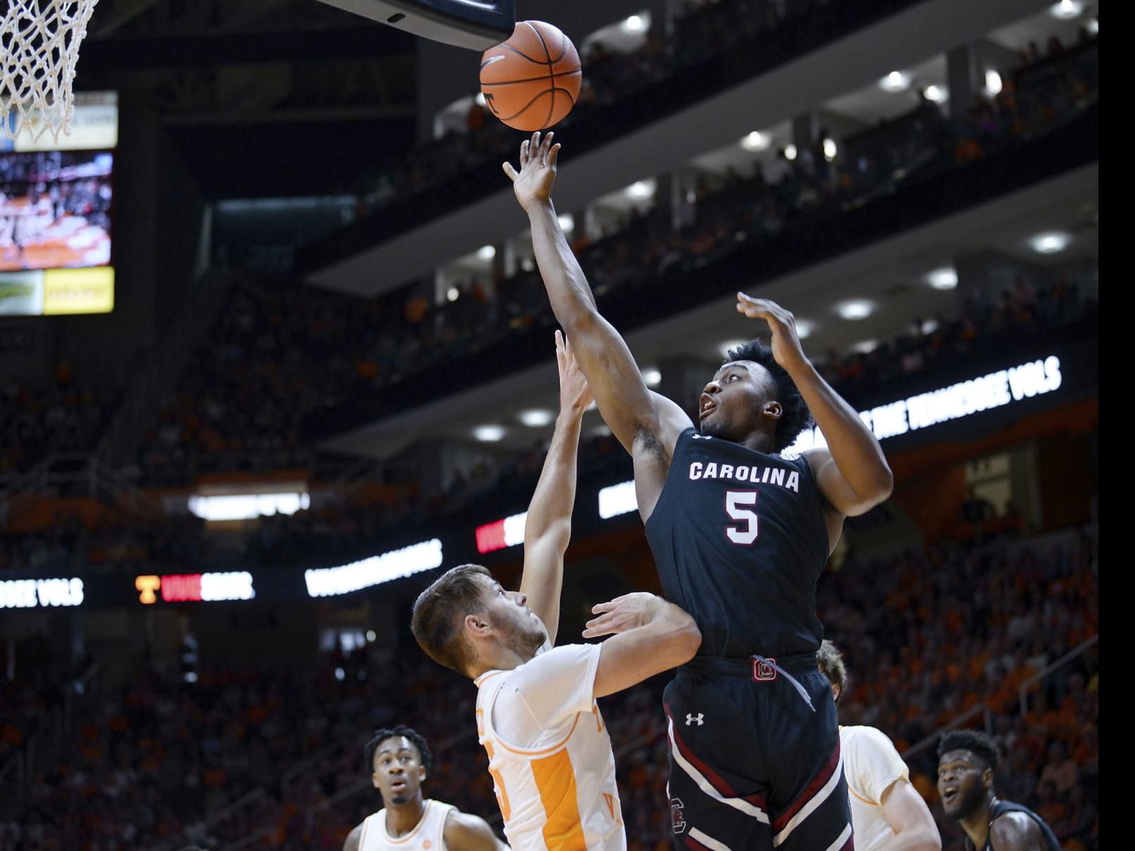 Carolina Basketball Tennessee Ekes Out 56 55 Victory Over South Carolina Thetandd Com
