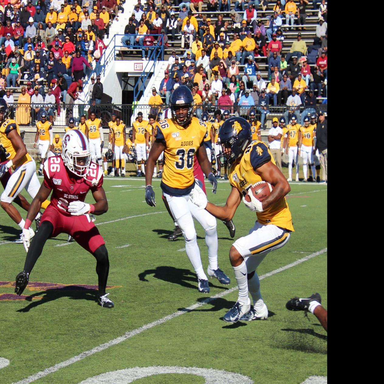 Sc State Football Aggies Edge Bulldogs 22 20 In Meac Showdown