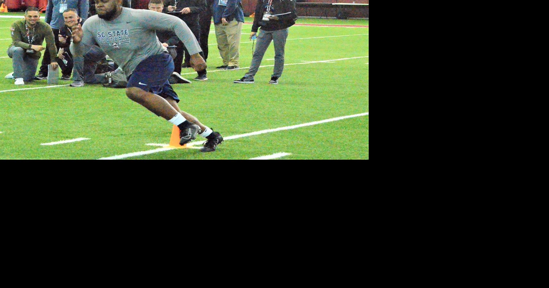 SC STATE FOOTBALL: Bulldogs showcase skills