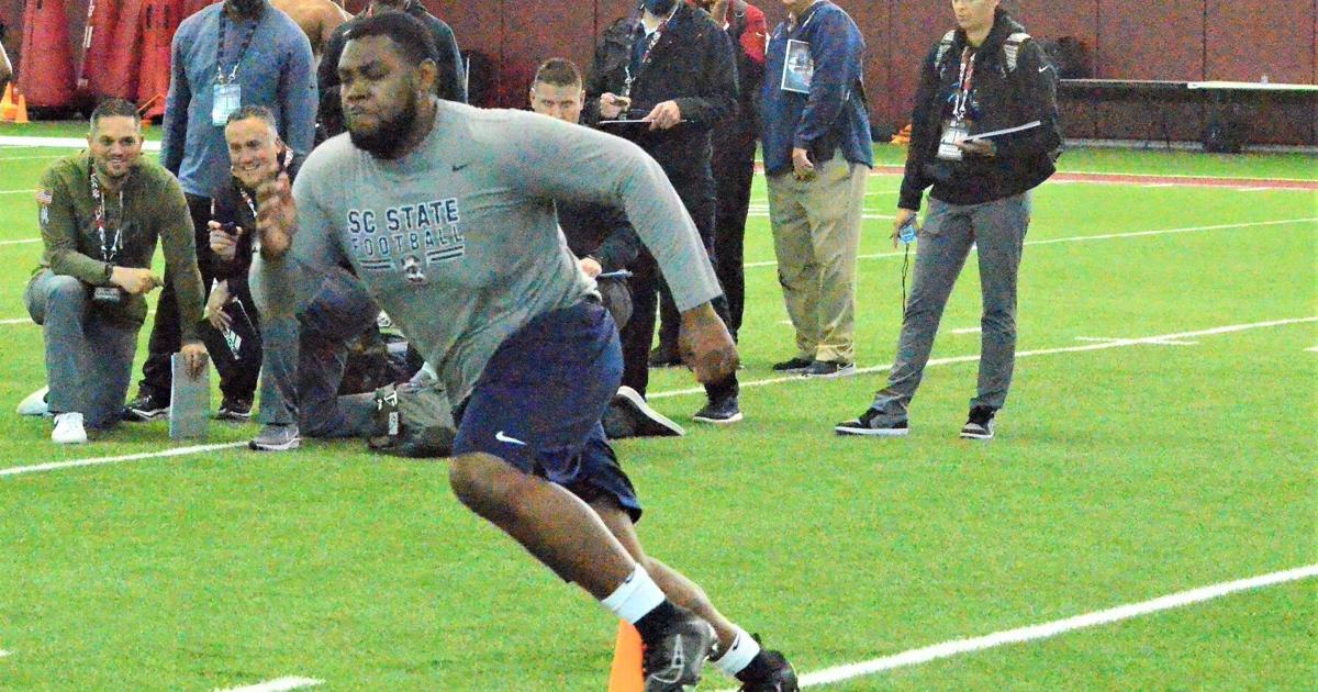 Sc/st Roster Position SC STATE FOOTBALL: Bulldogs showcase skills