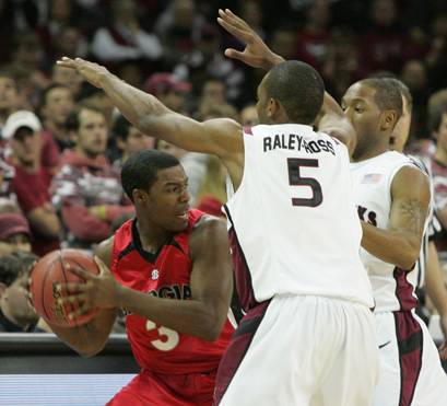 Downey helps South Carolina rally past Georgia