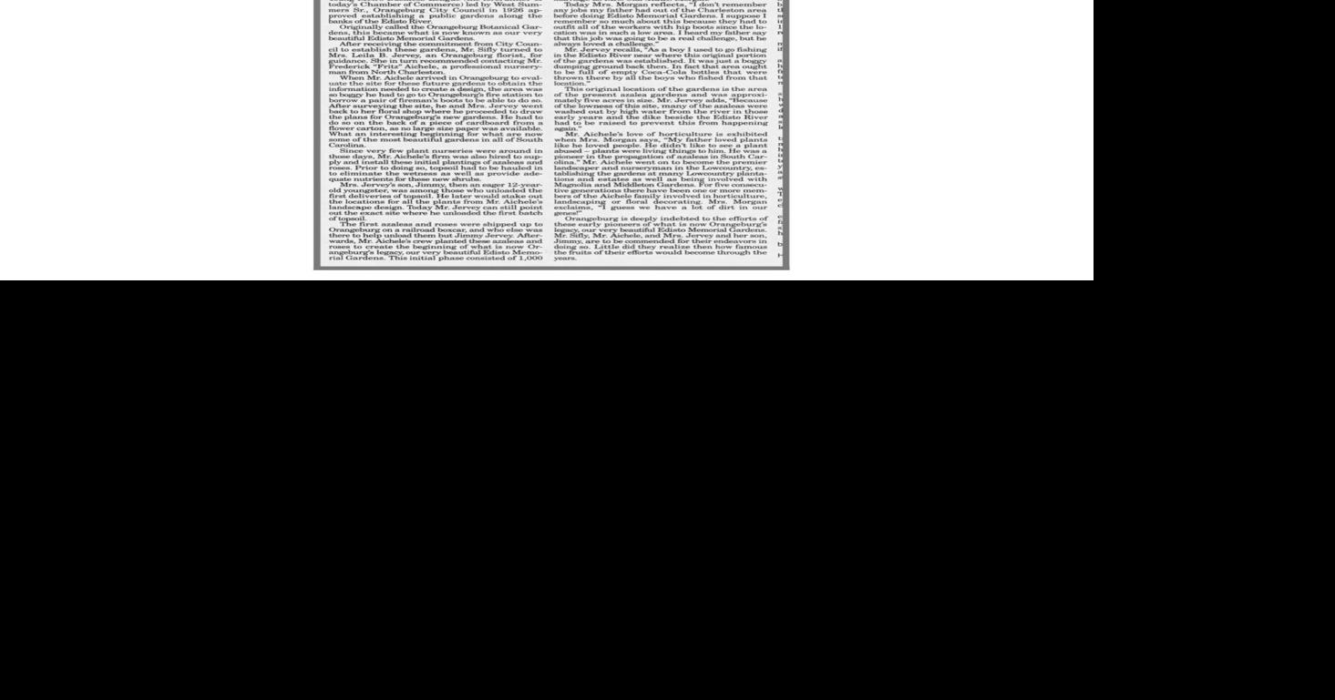 Orangeburg Rose Festival history