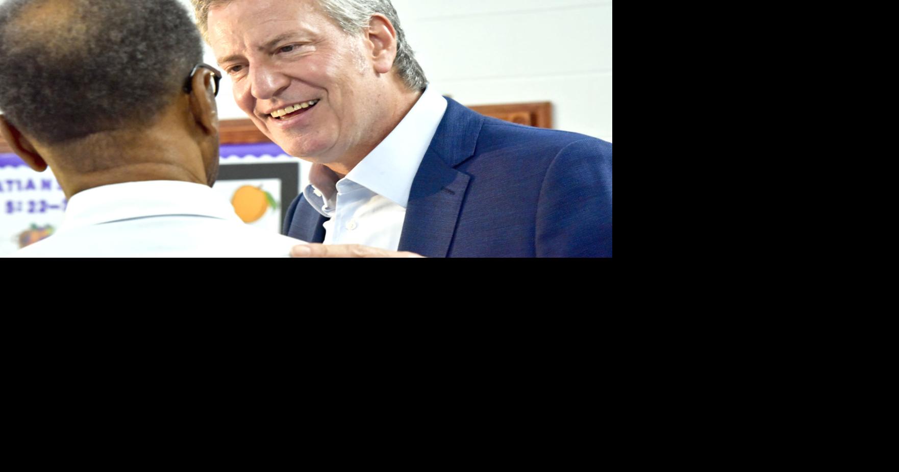 NYC’s de Blasio gets first endorsement from Orangeburg’s mayor