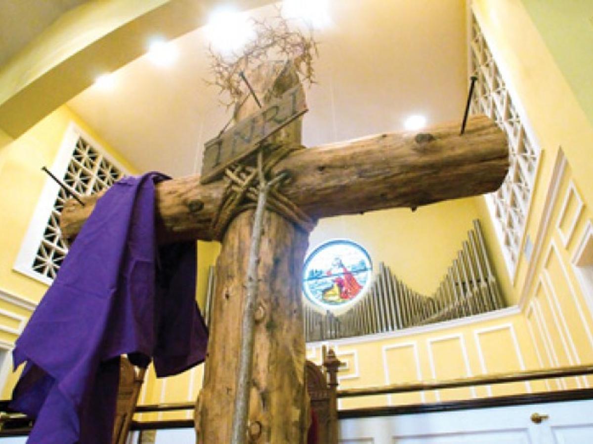 A Holy Season Christian Celebrate Easter With Symbols Pointing To