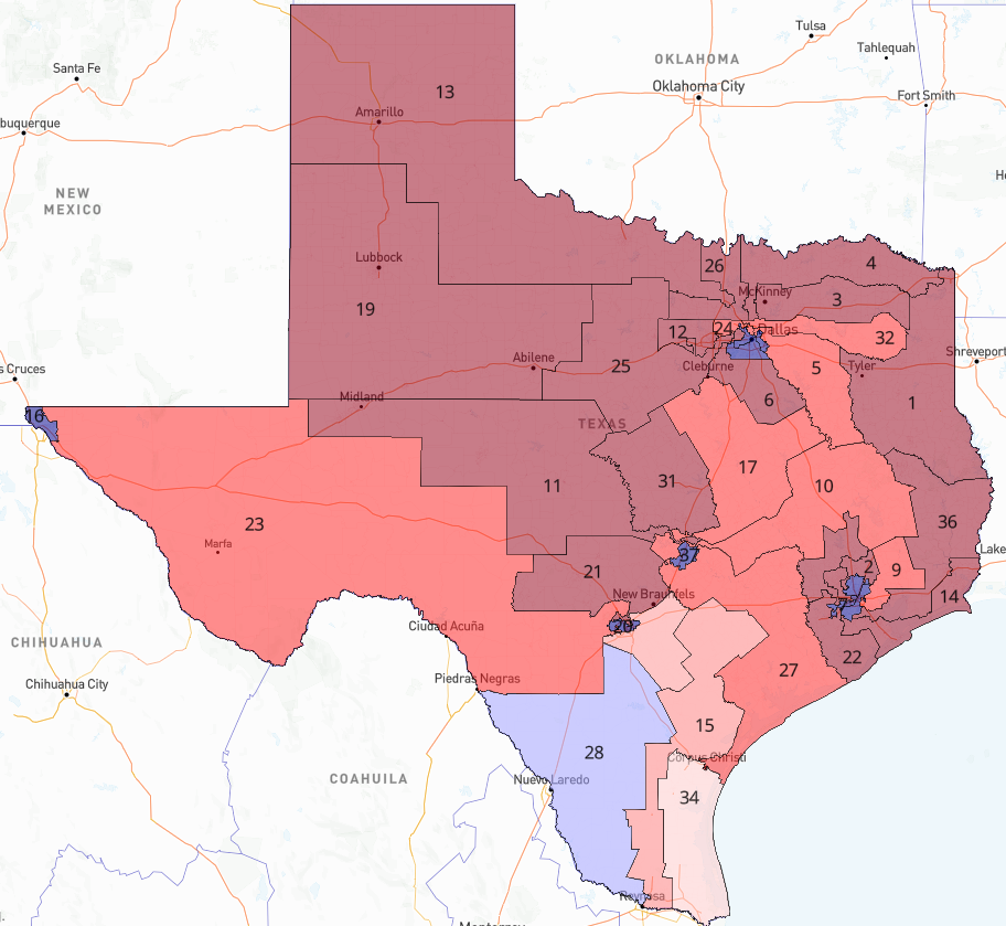 Here S A Look At Texas Five Projected GOP Pickups After 
