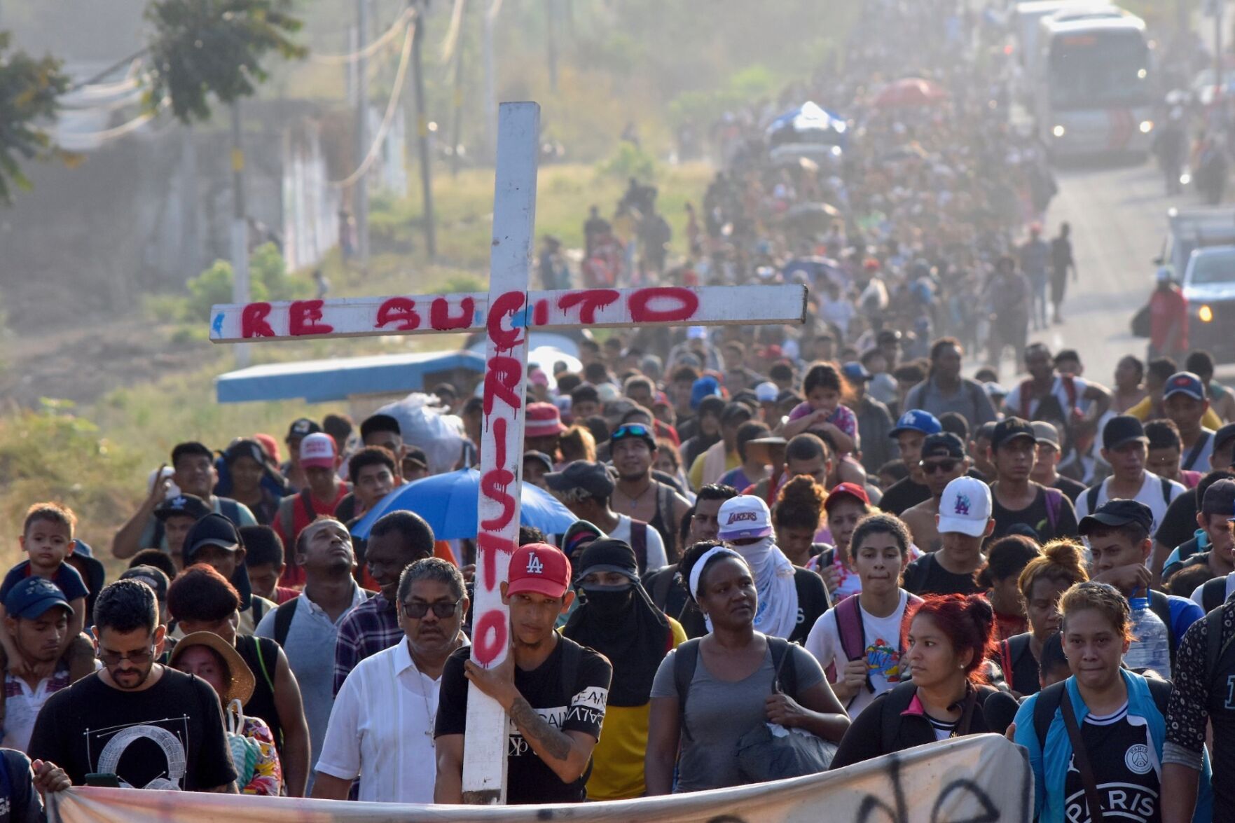 Thousands in Mexican Way of the Cross Migrant Caravan Set to