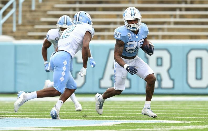 UNC spring football game extension of QB race between Jacolby