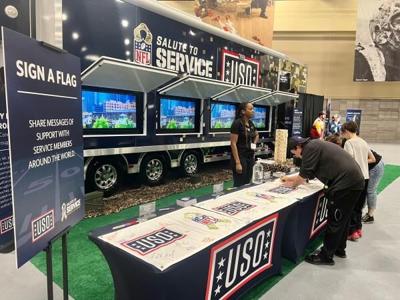 Bringing a Touch of Home to Service Members Through NFL Viewing Parties