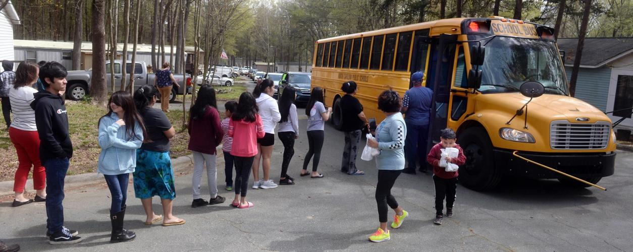 PHOTOS Altamahaw Ossipee Elementary school staff parade supports