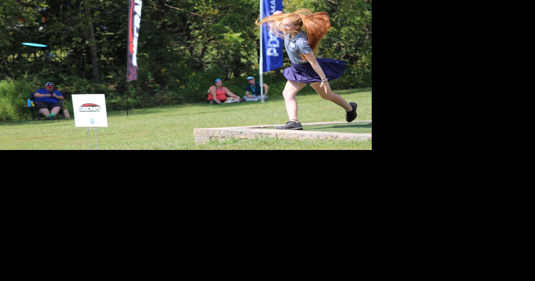 Disc golf proam is underway