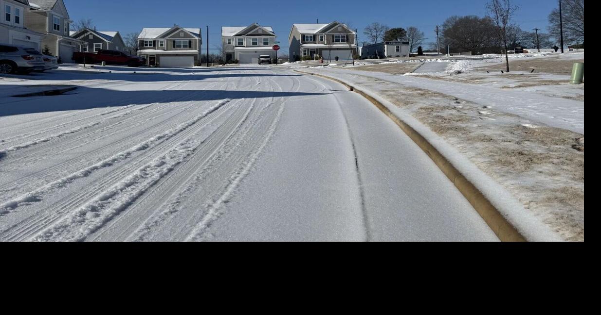 Area gets snow, ice, but not disaster
