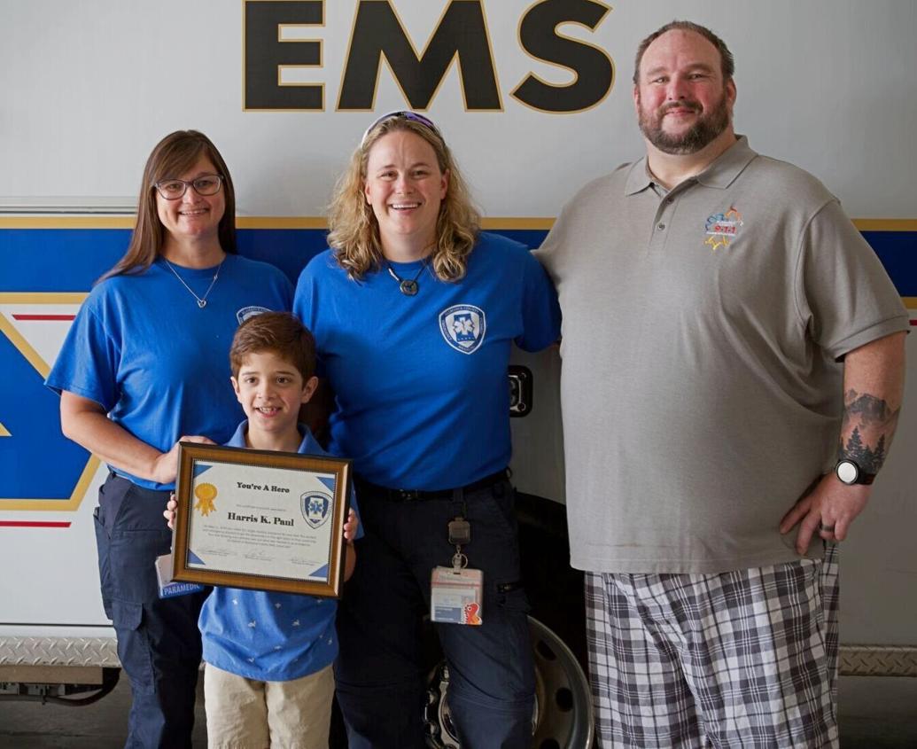 8yearold’s heroic actions honored by Alamance County EMS Local News