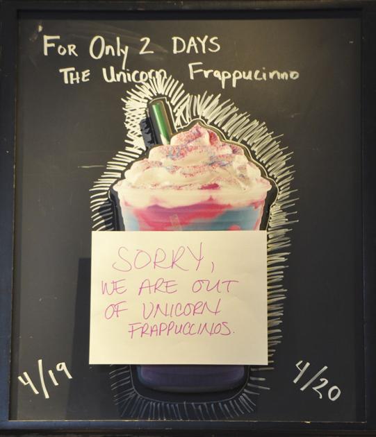 Popular Unicorn Frappuccino Already Sold Out At London Starbucks