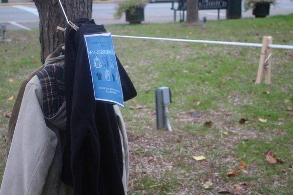 Community Clothesline Chat Benches Added To Nibroc Park Local News Thetimestribune Com