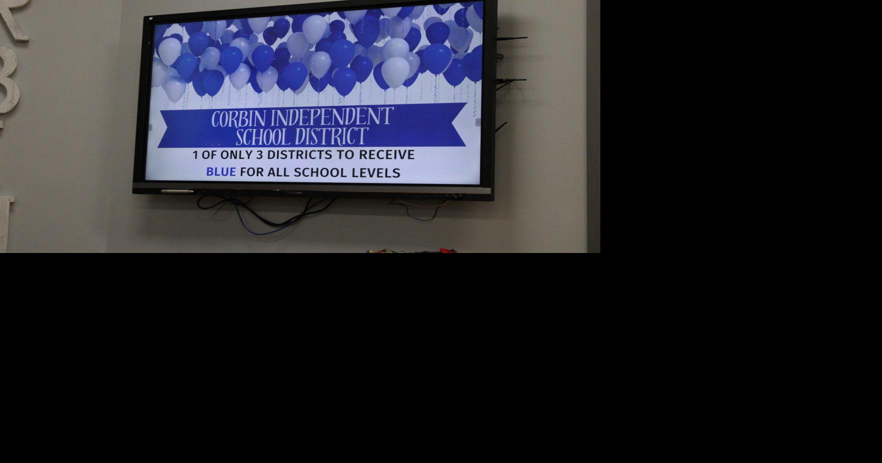 Corbin Board reviews districtwide ‘blue’ ratings following strong KSA results