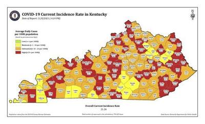 Ky Surpasses 10000 Coronavirus-related Deaths Tri-county Seeing Lower Covid Rates Local News Thetimestribunecom