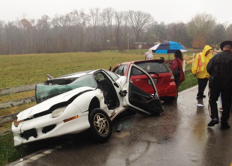 Two taken to hospital following Laurel crash, one arrested News