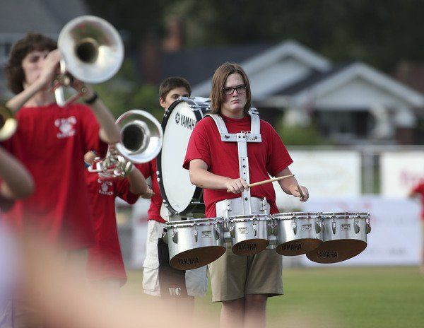 Corbin athletes introduced during 'Meet The Redhounds'