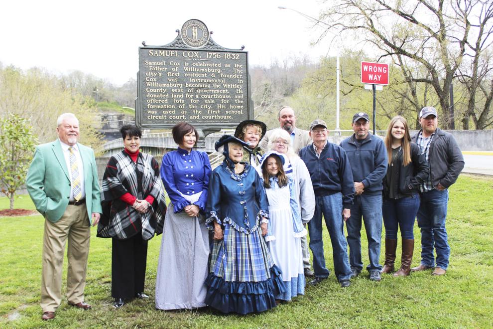 MARKING HISTORY Samuel Cox honored in bicentennial celebration event
