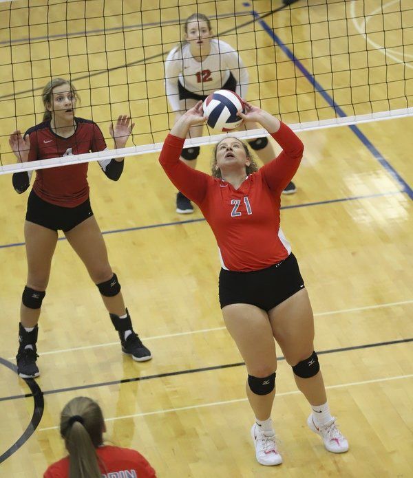 McCracken County sweeps Corbin, 30, during first round action of the KHSAA Volleyball State