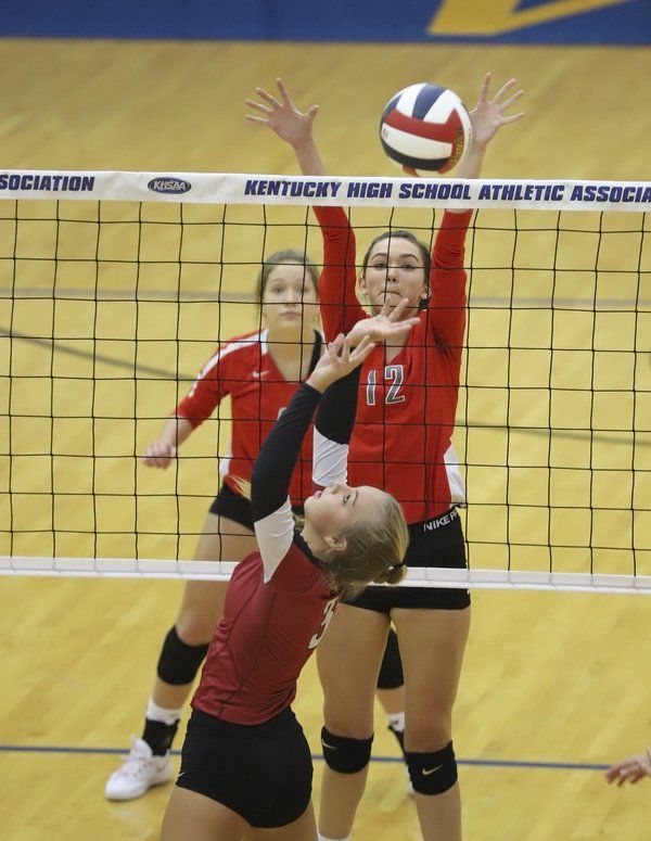 McCracken County sweeps Corbin, 30, during first round action of the KHSAA Volleyball State