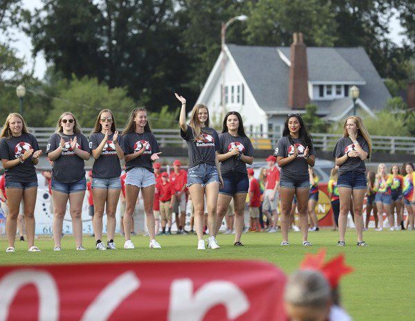 Corbin athletes introduced during 'Meet The Redhounds'