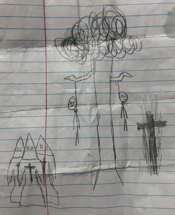 Mother finds racist drawing in son's backpack; School takes action to address it - Vimarsana News