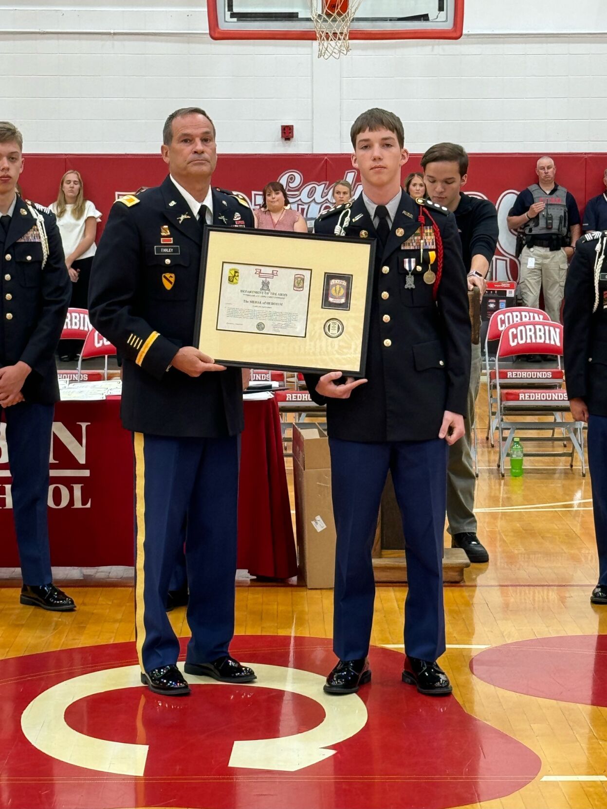 Corbin High School student receives National Medal of Heroism | News ...