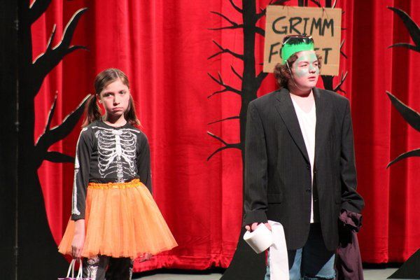 Corbin Junior Redhound Theatre performing 'Halloween Night in the Grimm
