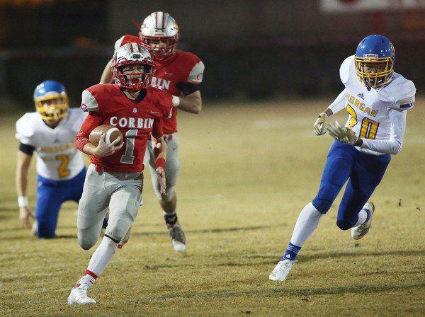 Corbin Dominates During 54 16 Win Over Morgan County Local