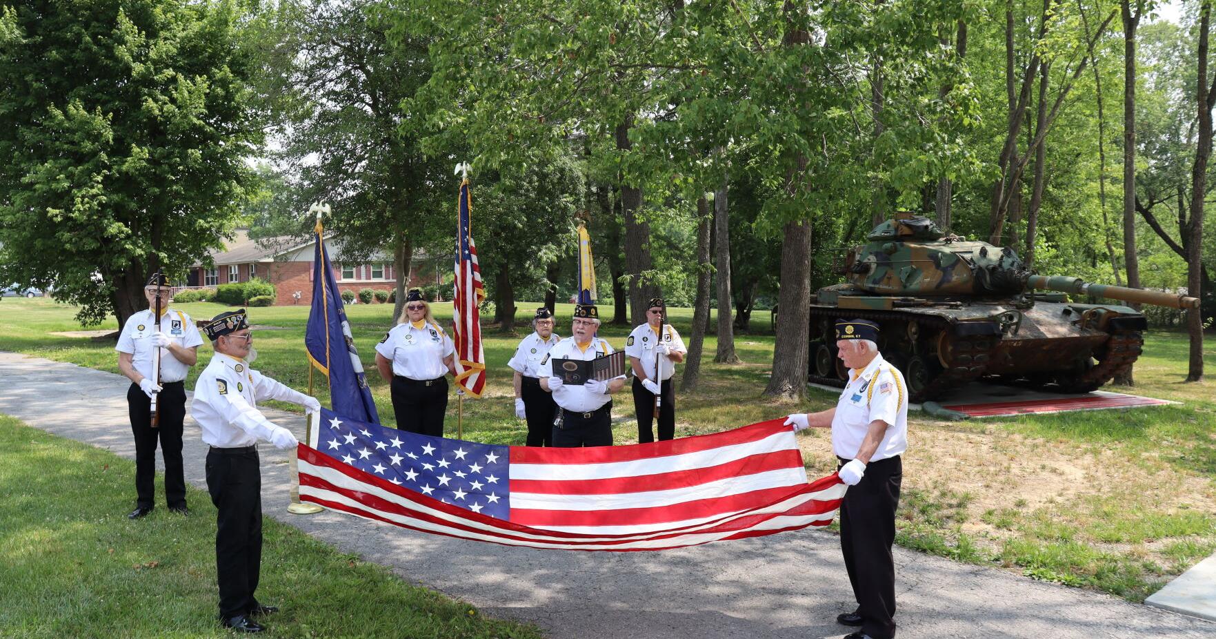13 Folds of Old Glory demonstrated by Corbin American Legion Honor Guard - Vimarsana News